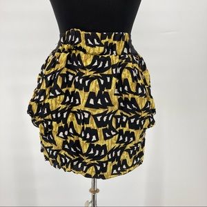 Scoop New York Tribal Animal Print Midi Skirt - Petite